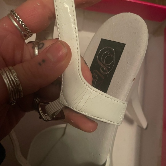 White Pleaser Heels - Picture 5 of 5